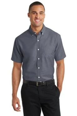 Short Sleeve SuperPro Oxford Shirt