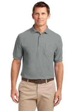 Tall Silk Touch Polo With Pocket 19 Tall Silk Touch Polo With Pocket -Port Authority Shop 9ef9ed244751ce