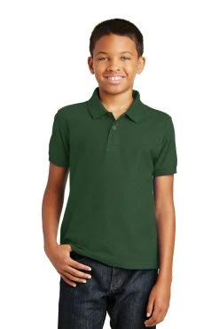 Youth Unisex Core Classic Pique Polo -Port Authority Shop a11f8fc25746f3