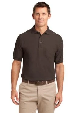 Silk Touch Polo With Pocket 31 Silk Touch Polo With Pocket -Port Authority Shop a19ff6afe87549