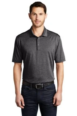 Adult Unisex Shadow Stripe Polo