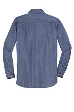 Patch Pockets Denim Shirt -Port Authority Shop a388ea09c6d7c2