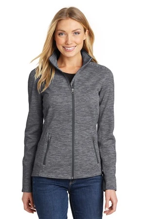 Ladies Digi Stripe Fleece Jacket 7 Ladies Digi Stripe Fleece Jacket - Image 5