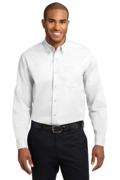 Tall Long Sleeve Easy Care Shirt -Port Authority Shop a50f4172ad53cc