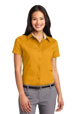 Ladies Short Sleeve Easy Care Shirt -Port Authority Shop a63a4c25d6b4ed