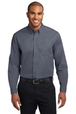 Tall Long Sleeve Easy Care Shirt -Port Authority Shop a8aeff4b765e79
