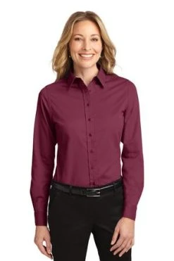 Ladies Long Sleeve Easy Care Shirt -Port Authority Shop aaa12d4fdaacc8