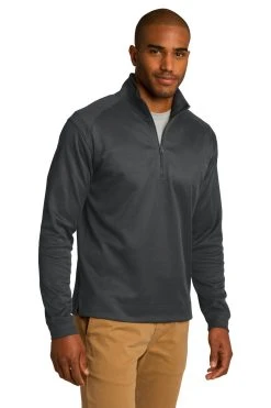 Vertical Texture 1/4-Zip Pullover -Port Authority Shop abaaf34db36d98