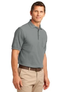 Silk Touch Polo With Pocket 19 Silk Touch Polo With Pocket -Port Authority Shop aeb5f4b82af6ed
