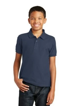 Youth Unisex Core Classic Pique Polo -Port Authority Shop af35ed8edf0da6