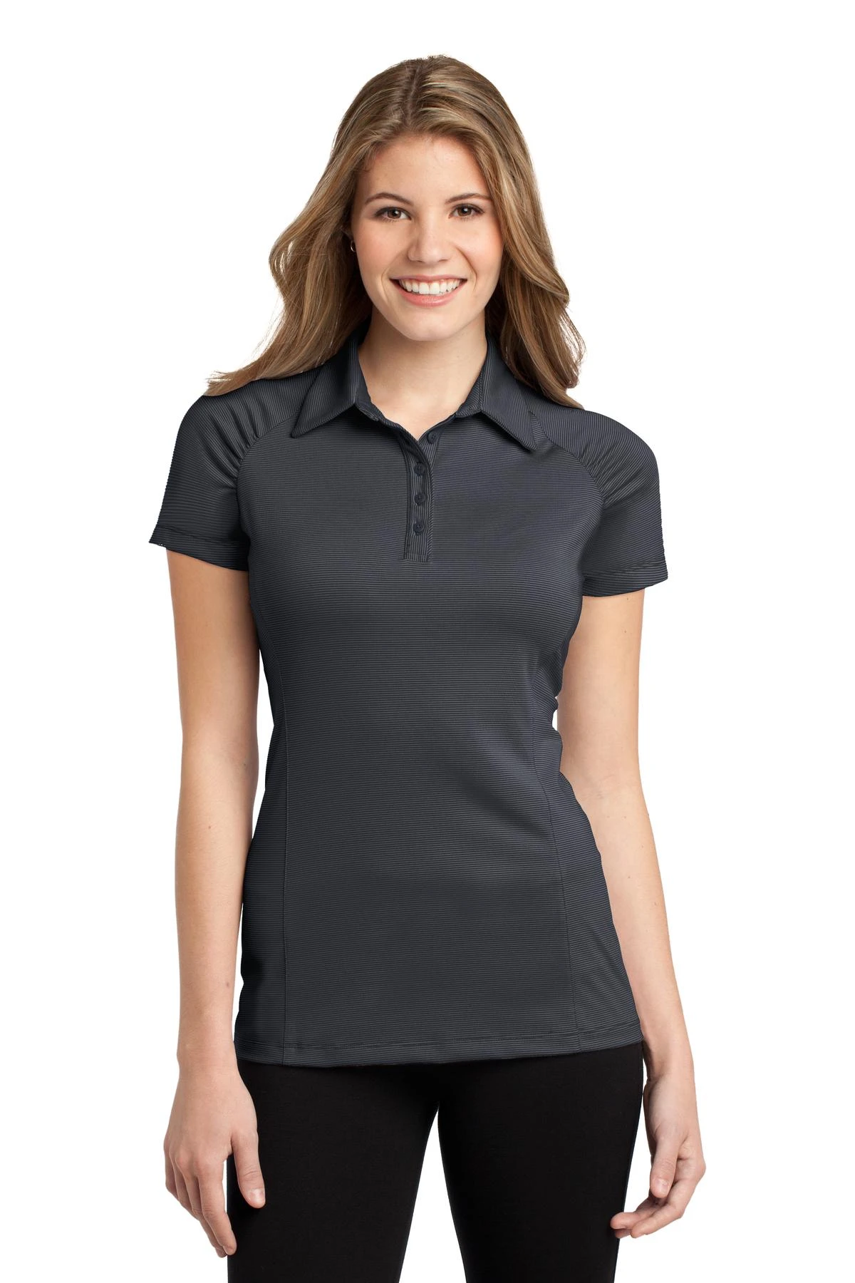 Ladies Fine Stripe Performance Polo 7 Ladies Fine Stripe Performance Polo - Image 5