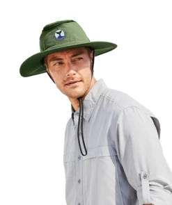 Unisex Outdoor Ventilated Wide Brim Hat