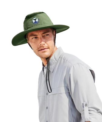 Unisex Outdoor Ventilated Wide Brim Hat 3 Unisex Outdoor Ventilated Wide Brim Hat