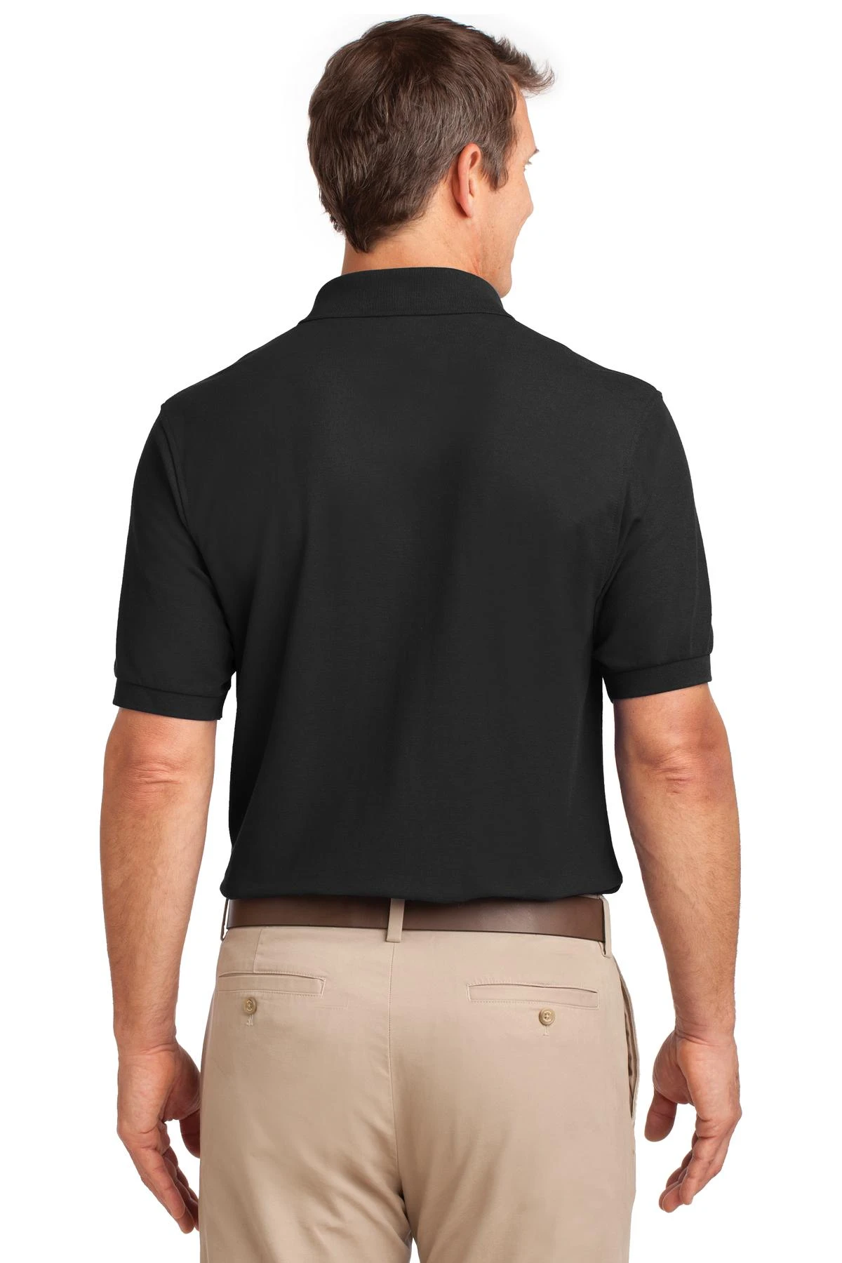 Tall Silk Touch Polo With Pocket 4 Tall Silk Touch Polo With Pocket - Image 2