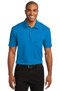 Silk Touch Performance Pocket Polo -Port Authority Shop b6478ade96a5b8