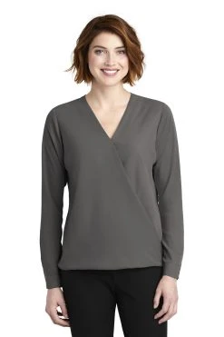 Ladies Wrap Blouse -Port Authority Shop b74a5111d56a47