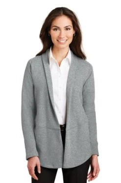Ladies Interlock Cardigan -Port Authority Shop b7829b81ea436e