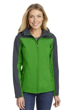 Ladies Hooded Core Soft Shell Jacket -Port Authority Shop b7ef2d1a8adecc