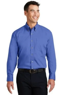 Long Sleeve Twill Shirt -Port Authority Shop b985ecd4ad9f62
