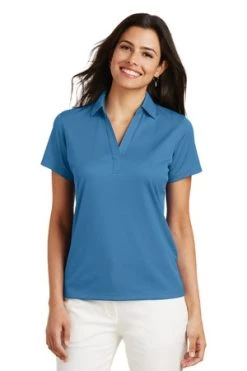 Ladies Performance Fine Jacquard Polo -Port Authority Shop ba4f37c683400e