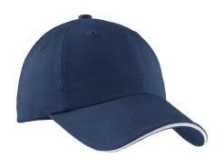 Unisex Sandwich Bill Cap With Striped Closure -Port Authority Shop bb8c181b0985d7