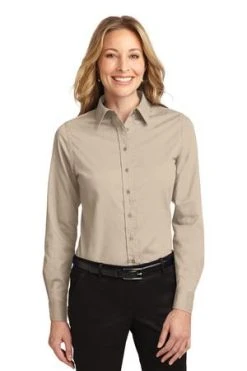 Ladies Long Sleeve Easy Care Shirt -Port Authority Shop bd5f49bbfe2a85