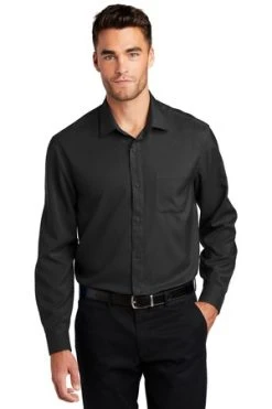 Long Sleeve Performance Staff Shirt -Port Authority Shop c11608052e4964