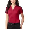 Ladies Silk Touch Performance Colorblock Stripe Polo -Port Authority Shop c24204f7a9c73b
