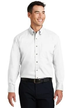 Long Sleeve Twill Shirt -Port Authority Shop c420ea5614db72