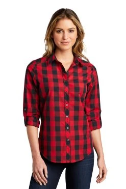 Ladies Everyday Plaid Shirt -Port Authority Shop c46900670ef54a
