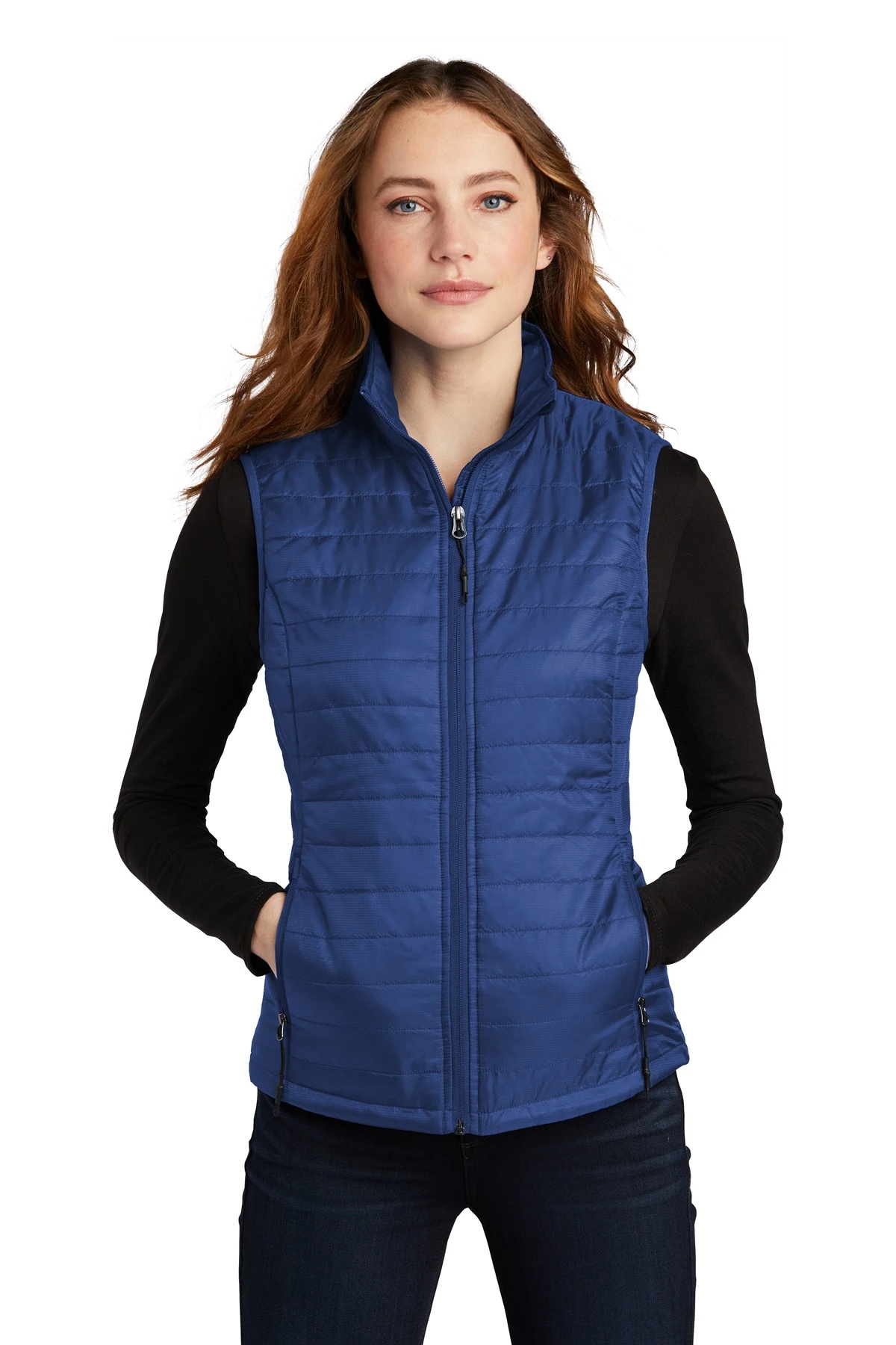 Ladies Packable Puffy Vest 9 Ladies Packable Puffy Vest - Image 7