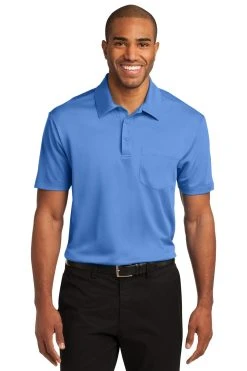 Silk Touch Performance Pocket Polo -Port Authority Shop c879baa9f5dd1f