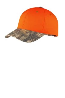 Unisex Enhanced Visibility Cap With Camo Brim -Port Authority Shop c8a68ee6c9e280