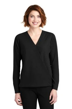 Ladies Wrap Blouse -Port Authority Shop c917fcba15fbac