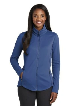Ladies Collective Smooth Fleece Jacket -Port Authority Shop c9adfbc04af852