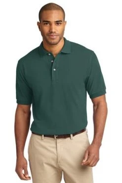Heavyweight Cotton Pique Polo -Port Authority Shop ca3e35088bb1e3