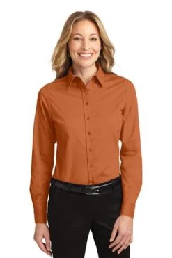 Ladies Long Sleeve Easy Care Shirt -Port Authority Shop ca84c02333ecfb