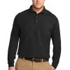 Tall Silk Touch Long Sleeve Polo -Port Authority Shop cab15aaf17fd12