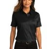 Ladies Short Sleeve SuperPro React ™ Twill Shirt -Port Authority Shop cdafa237bd75a1