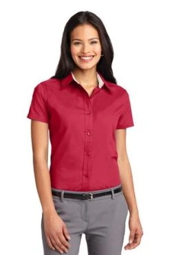 Ladies Short Sleeve Easy Care Shirt -Port Authority Shop ce39dedfbff14e