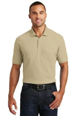 Core Classic Pique Pocket Polo -Port Authority Shop cec7610566d938