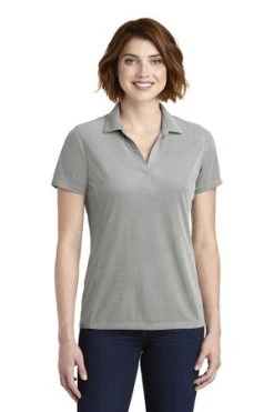 Ladies Poly Oxford Pique Polo