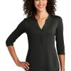 Ladies UV Choice Pique Henley