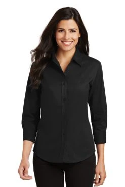 Ladies 3/4-Sleeve Easy Care Shirt -Port Authority Shop d39a273985aab2