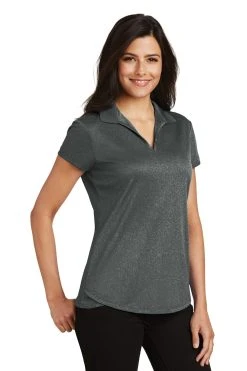 Ladies Trace Heather Polo -Port Authority Shop d5cd42f43e62d1