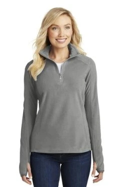 Ladies Microfleece 1/2-Zip Pullover -Port Authority Shop d5d081ddaef332