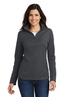 Ladies Pinpoint Mesh 1/2-Zip -Port Authority Shop d67da0b4adad16