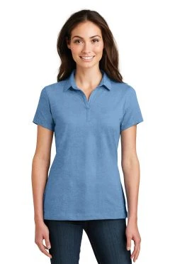 Ladies Meridian Cotton Blend Polo -Port Authority Shop d6da7f116e6814