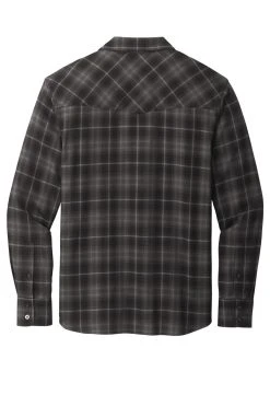 Unisex Long Sleeve Ombre Plaid Shirt 9 Unisex Long Sleeve Ombre Plaid Shirt -Port Authority Shop d6f923e6d0eedd