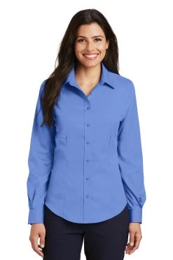 Ladies Non-Iron Twill Shirt -Port Authority Shop d70c5b325e701d